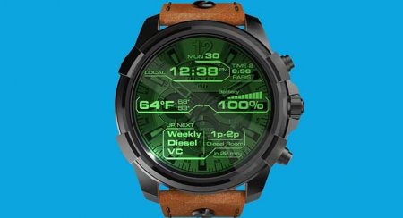 Diesel, Android Wear ile çalışan ilk akıllı saatini satışa sundu